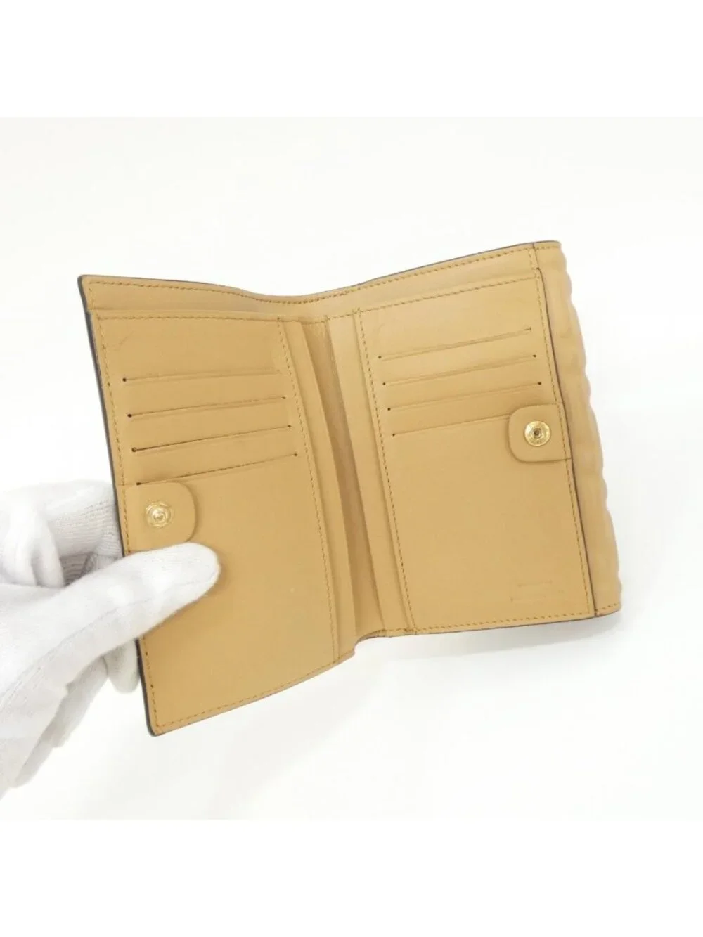 Fendi Aajd Wallet Beige